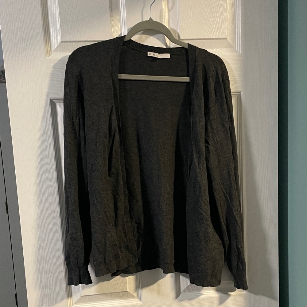 Dark grey cardigan Sweater